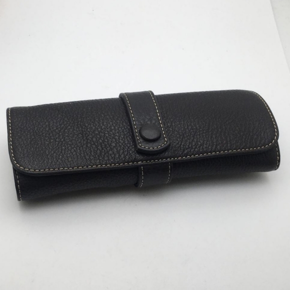 Levenger Bomber Jacket Pen Wrap Set with 5 Ballpoint Pens - Picture 3 of 11